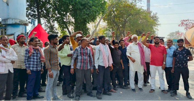 रायबरेली-एनटीपीसी में श्रमिक आंदोलन का सच ? 