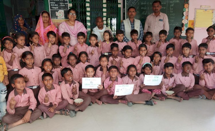 रायबरेली-विश्व गौरैया दिवस के अवसर पर प्रा.वि. फरीदगढ़ में कार्यक्रम का हुआ आयोजन।