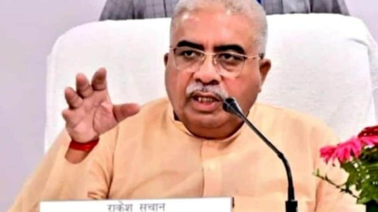 प्रभारी मंत्री राकेश सचान का रायबरेली दौरा आज