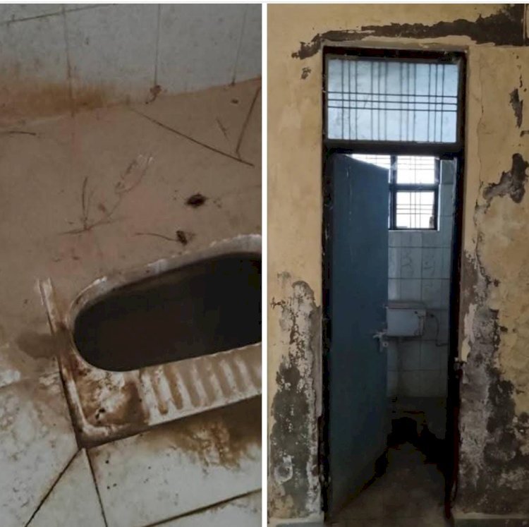 रायबरेली-तहसील परिसर में ही बीजेपी सरकार का स्वच्छता अभियान धड़ाम , हर तरफ गंदगी