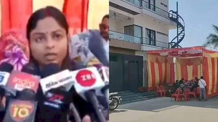 हनीमून से लौटते ही पत्नी की ससुराल में एंट्री बैन, मुजफ्फरनगर में धरने पर बैठी विवाहिता