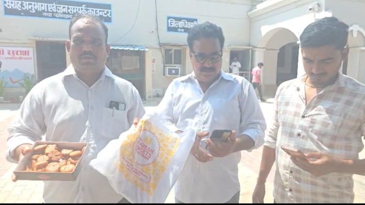 रायबरेली में घटिया मिठाई को लेकर डीएम से शिकायत,रतापुर में स्थित है स्वीट हाउस
