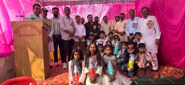 प्राथमिक विद्यालय पूरे राना नरसवा डलमऊ रायबरेली में धूमधाम से मनाया गया वार्षिकोत्सव और  नवीन नामांकन मेला।।