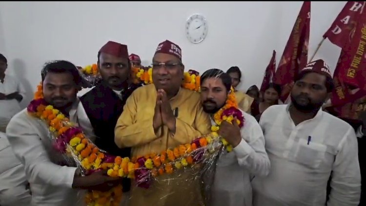 रथ यात्रा को रायबरेली लेकर पहुँचे संजय निषाद