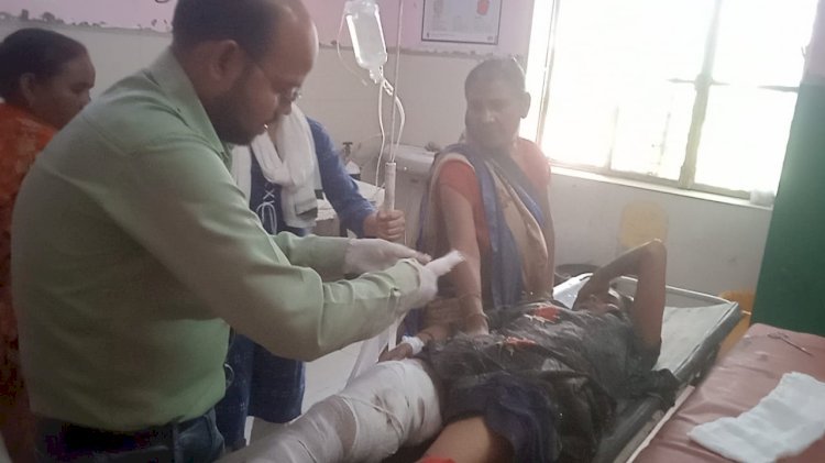 रायबरेली-छत से गिरकर महिला गंभीर रूप से घायल