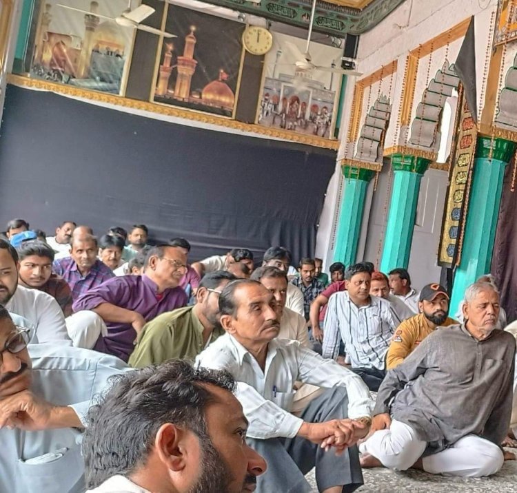 रायबरेली-पहलगाम हमले पर मुस्लिम समुदाय गुस्से में , सभा कर जताया आक्रोश