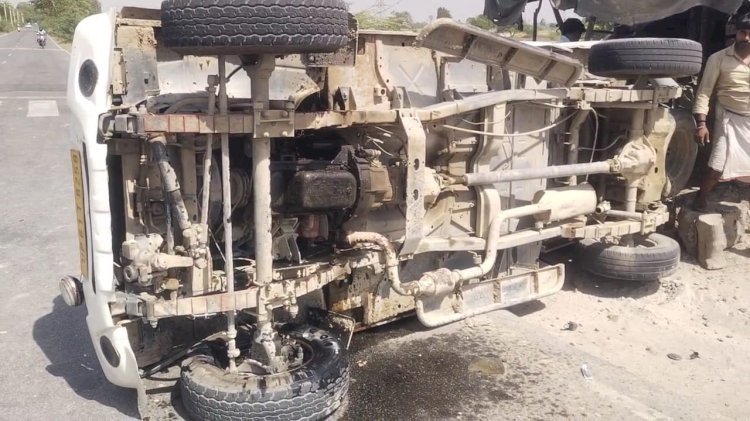 रायबरेली-तेज रफ्तार का दिखा कहर, अनियंत्रित पिकअप व कार में हुई टक्कर चार घायल