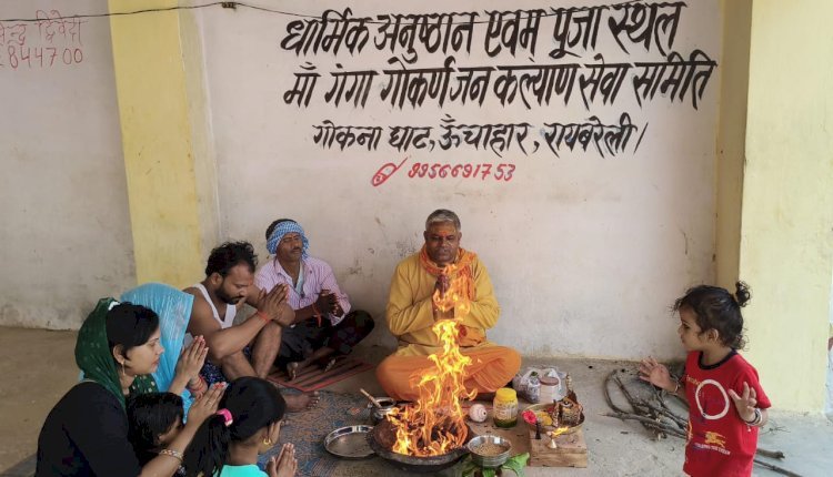 रायबरेली-आस्था को प्रगाढ़ और वातावरण को शुद्ध बना रहे- जितेन्द्र द्विवेदी