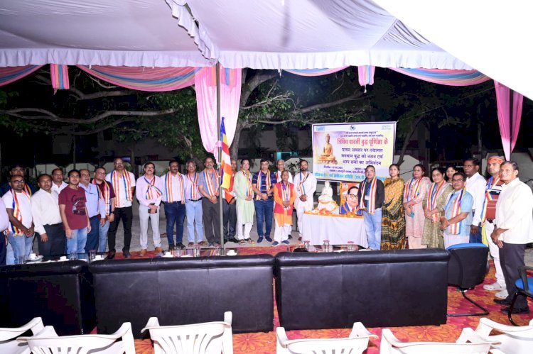 रायबरेली-एनटीपीसी ऊंचाहार में बुद्ध पूर्णिमा‌ समारोह का आयोजन,, 