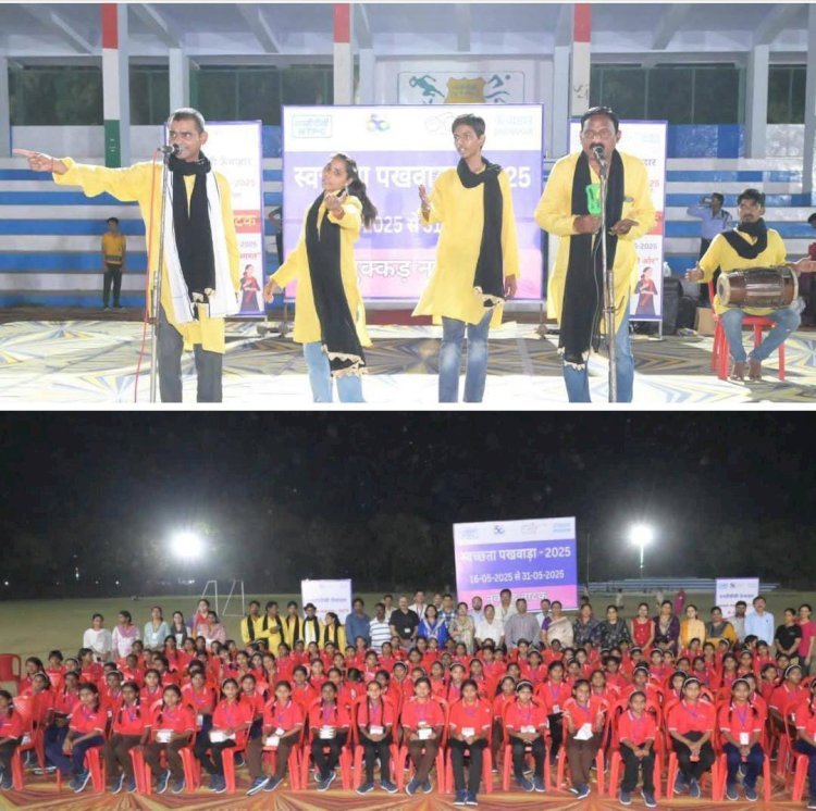 रायबरेली-एनटीपीसी में नुक्कड़ नाटक से स्वच्छता जागरूकता के लिए जगाई अलख,,,