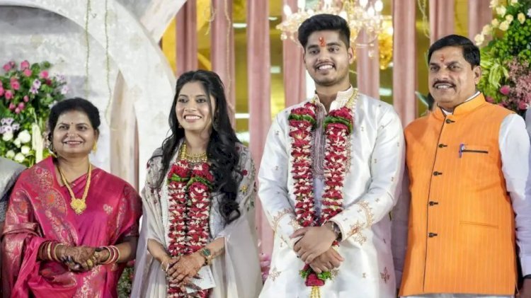 CM मोहन यादव की होने वाली बहू? भोपाल में हुई बेटे अभिमन्यु की सगाई