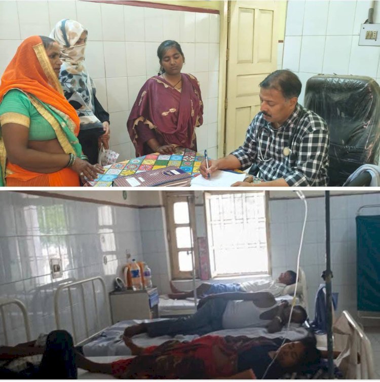 रायबरेली-भीषण गर्मी व उमस से लोग बेहाल  अस्पतालों में बढ़ी मरीजों की संख्या