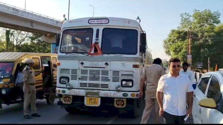 रायबरेली-एआरटीओ प्रवर्तन अम्बुज कुमार ने  सघन चेकिंग अभियान चलाकर की खानापूर्ति