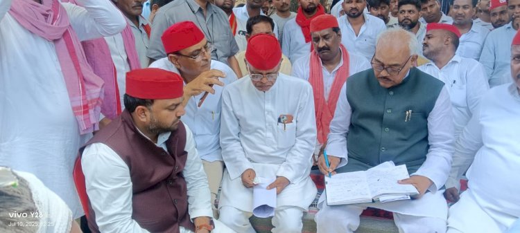 रायबरेली-जमीनी विवाद में महिला की हुई मौत पर गरमाई सियासत,