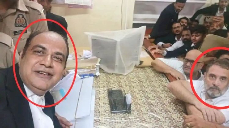 न राहुल गांधी का वकील, न ही जज', सेल्फी लेने वाले शख्स ने खुद बताई सच्चाई