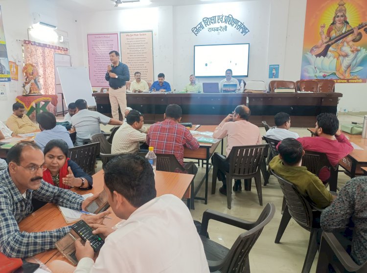 रायबरेली-डायट में आयोजित हुआ एफएलएन सन्दर्भदाताओं का प्रशिक्षण