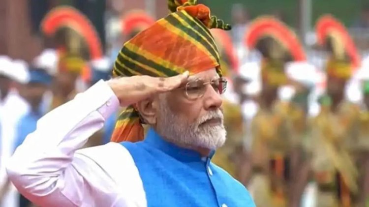 लाल किले से संबोधन से पहले PM मोदी का ट्वीट, देशवासियों को दी स्वतंत्रता दिवस की बधाई