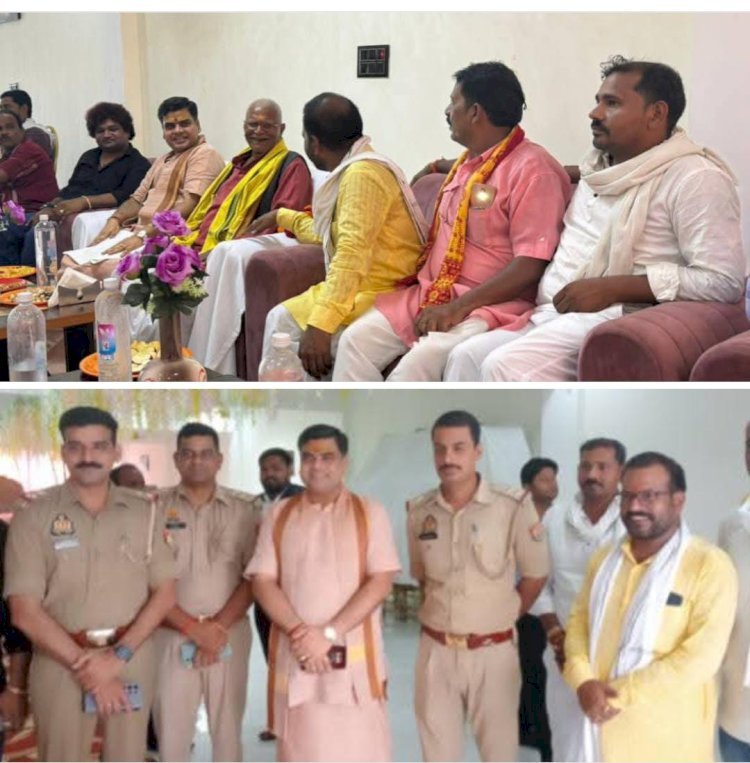 रायबरेली-रामभद्राचार्य पर बोले शांतनु महराज - संत की आलोचना से बचना चाहिए,,, 