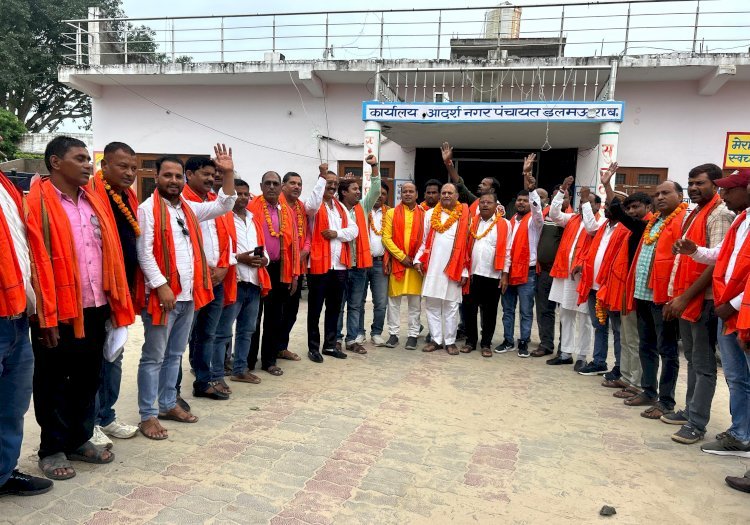 रायबरेली-डलमऊ के नव गठित कार्यकारिणी के पदाधिकारियो को किया गया सम्मानित