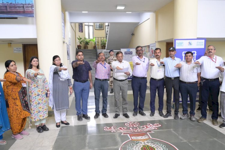 रायबरेली-एनटीपीसी ऊंचाहार में हिंदी पखवाड़े का हुआ शुभारंभ,,,, 