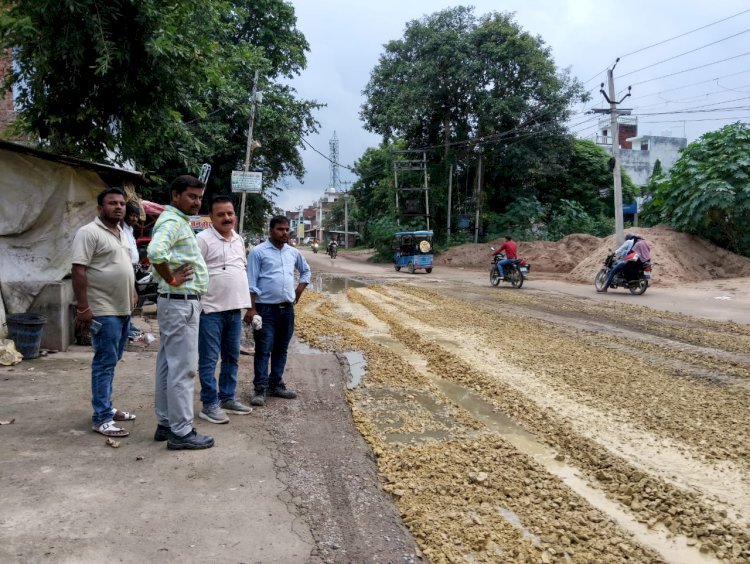 रायबरेली-ग्राम प्रधान के प्रयास से मार्ग हुआ दुरुस्त लोगो ने किया प्रशंसा