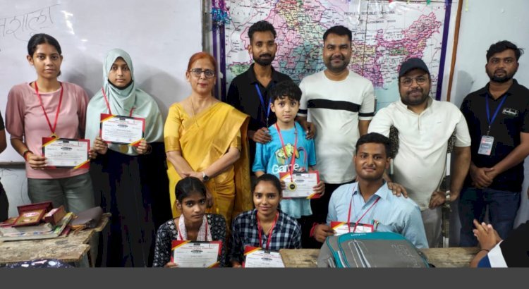 रायबरेली-लेखनशाला उड़ान 1.0 में विजेताओं ने लहराया परचम