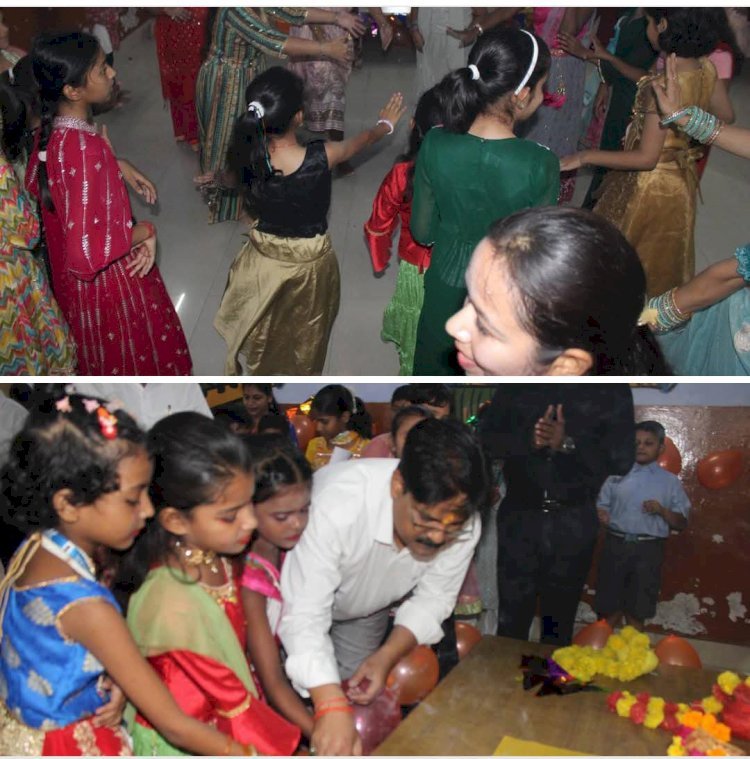 रायबरेली- NTPC के चिन्मया विद्यालय में डांडिया नाइट का भव्य आयोजन,,,, 