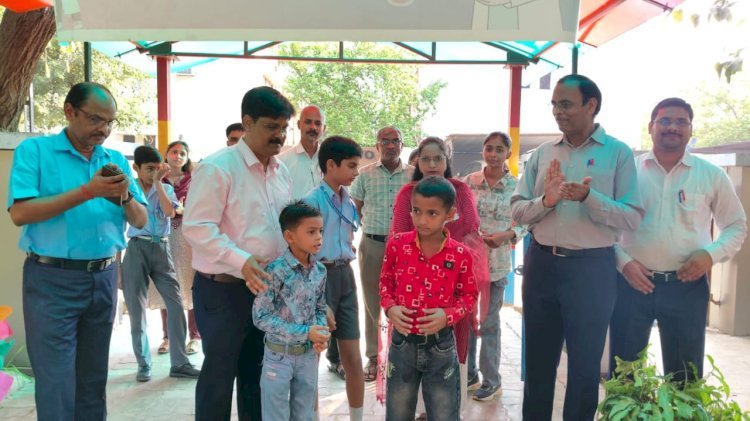 रायबरेली-एनटीपीसी परिसर स्थित चिन्मय विद्यालय में प्रदर्शनी एवं पीटीएम का आयोजन,,,, 