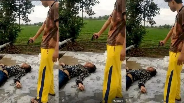 दाग. और एक के बाद एक दाग दी तीन गोलियां, मेरठ से मर्डर का लाइव वीडियो आया सामने