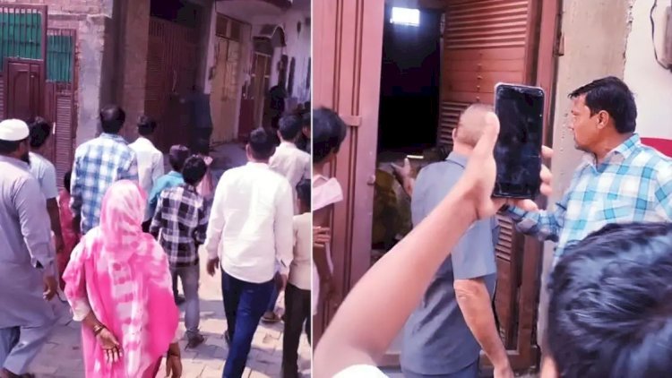 बुर्के वाली संग आपत्तिजनक हालत में पकड़ा गया IAS अफसर का पिता, बागपत के मोहल्‍ले में जमकर हंगामा