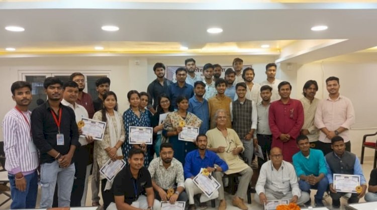  लेखनशाला के भव्य कवि सम्मेलन एवं सम्मान समारोह में गूंजे शब्द, संवेदना और सम्मान की सरगम