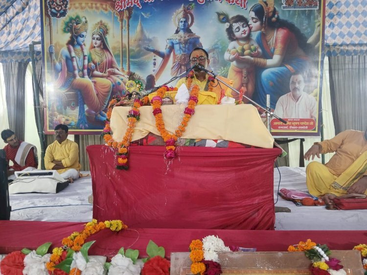 रायबरेली-भगवान कृष्ण के जन्म और बाल लीलाओं के वर्णन ने मोहा दिल,,, 