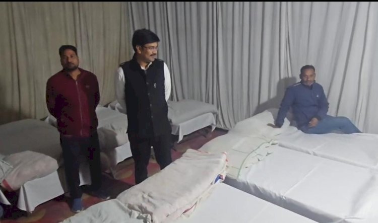 रायबरेली: ठंड से बचाव के लिए रायबरेली में बनाये गए रैन बसेरे