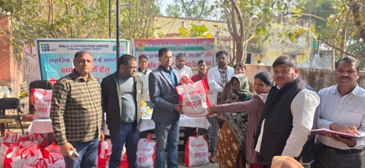 रायबरेली-टीबी मरीजों में बढ़ा मनोबल: बिरला कारपोरेशन व विश्वास संस्थान के सहयोग से पोषण पोटली वितरण कार्यक्रम सम्पन्न