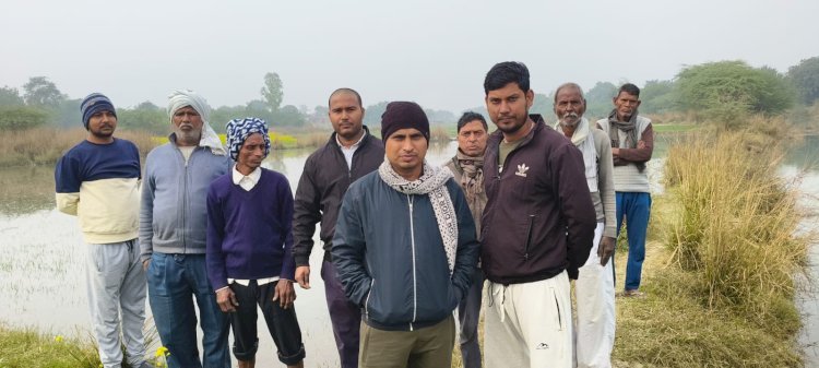 रायबरेली-महराजगंज विकास खंड के अतरेहटा गांव में नहर का कहर, गेहूं की फसल जलमग्न