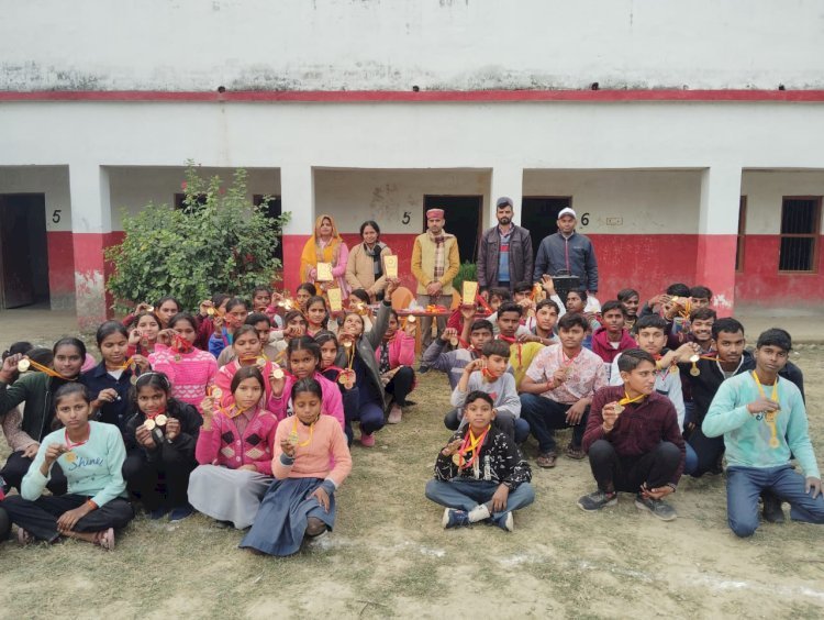 रायबरेली-रोशनी शांति और मन्नू की तेज रेस ने सबको पछाड़ा , जीता खिताब