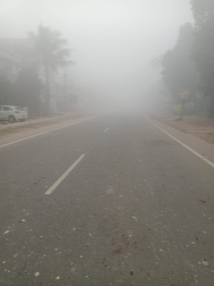 रायबरेली- ऊंचाहार में दिन भर छाया रहा कोहरा , नहीं निकला सूरज