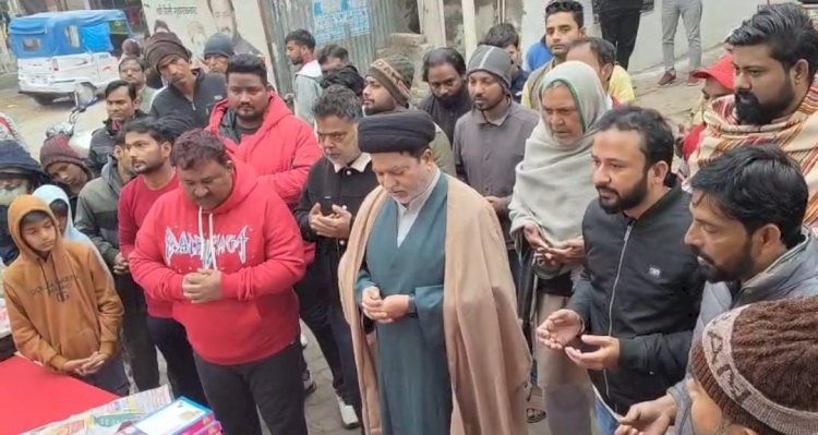 रायबरेली-ऊंचाहार हज़रत अली के यौमे विलादत पर उमड़ा श्रद्धा का सैलाब, ईमाम चौक पर हुआ विशाल लंगर