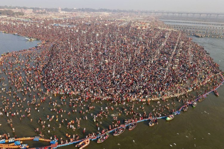 माघ मेलें में नि:शुल्क चिकित्सा शिविर का आयोजन