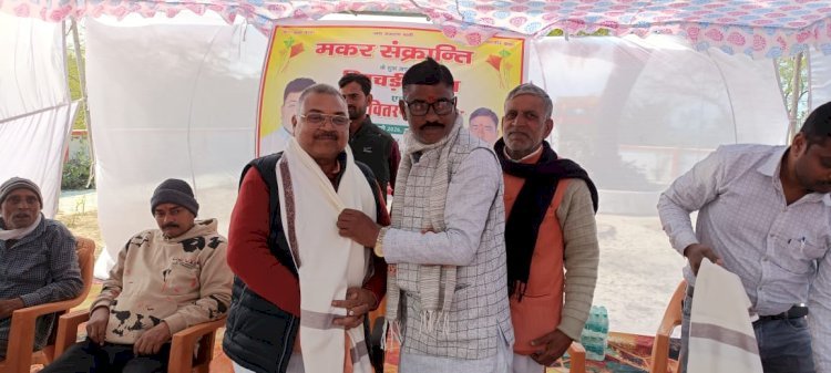 रायबरेली-विशाल खिचड़ी भोज व रजाई वितरण सम्पन्न