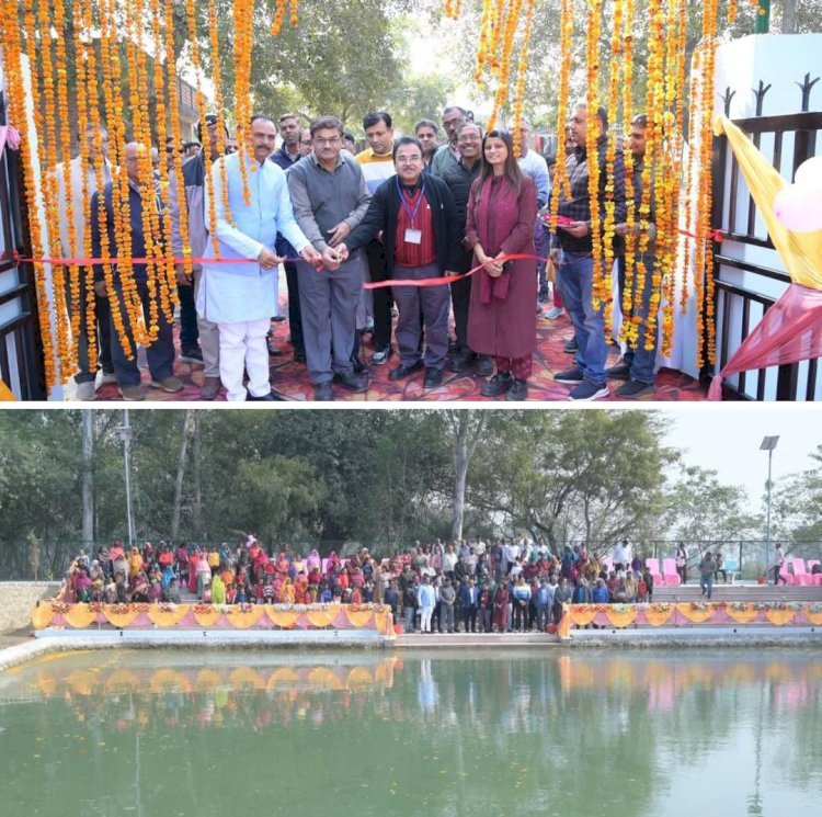 रायबरेली-एनटीपीसी ने किया मुरारमऊ स्थित शिव सरोवर का जीर्णोद्धार एवं लोकार्पण