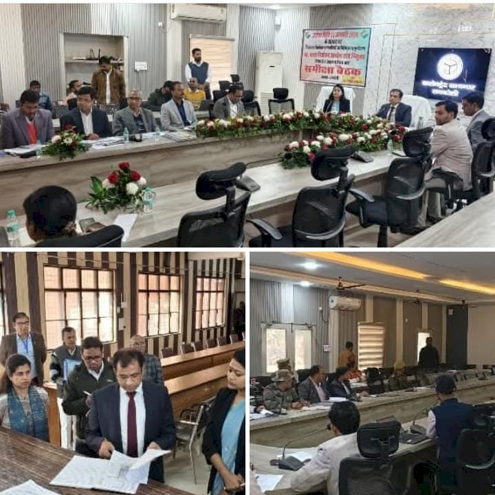 रायबरेली - विशेष रोल प्रेक्षक ने एस0आई0आर0 के सम्बन्ध में ईआरओ के साथ की समीक्षा बैठक