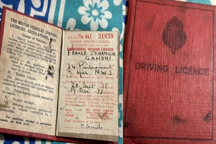  मंत्री दिनेश प्रताप सिंह ने फिरोज गांधी के ड्राइविंग लाइसेंस को लेकर लगाया प्रश्नचिन्ह