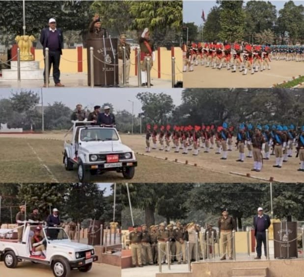 रायबरेली-गणतंत्र दिवस रैतिक परेड का किया गया रिहर्सल