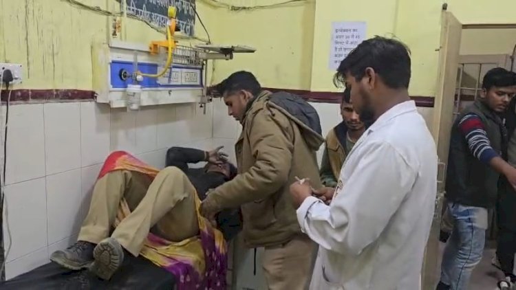 रायबरेली-आवारा मवेशी आने से स्कूटी हुई अनियंत्रित, महिला सिपाही गिरकर हुई घायल