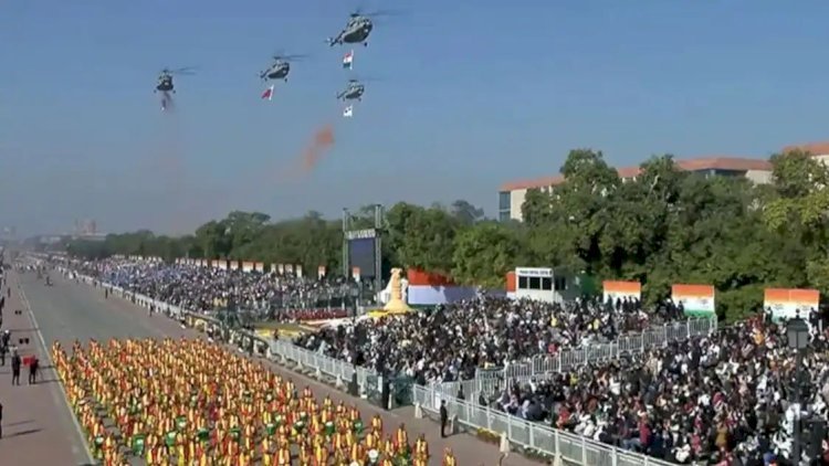 77वां गणतंत्र दिवस : 'सिंदूर' फॉर्मेशन में फ्लाईपास्ट, 2 कूबड़ वाला ऊंट होगा; 30 झांकियां, 2500 कलाकार परफॉर्म करेंगे