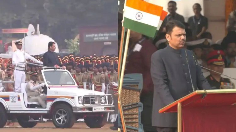 मुंबई में मुख्यमंत्री देवेंद्र फडणवीस ने किया ध्वजारोहण, तिरंगे के रंग में रंगा महाराष्ट्र