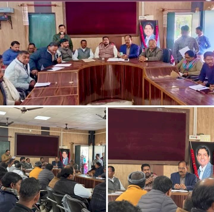 रायबरेली - ब्लॉक सभागार में क्षेत्र पंचायत की बैठक हुई संपन्न