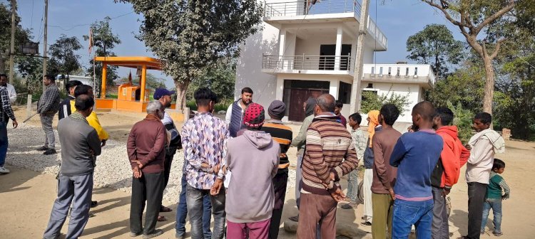 रायबरेली:भाजपा नेता अनुष्ठान सिंह जहाजी के नेतृत्व में 14 वर्षों बाद शुरू हुआ रामपुर भवानीपुर संपर्क मार्ग का निर्माण, ग्रामीणों में उत्साह