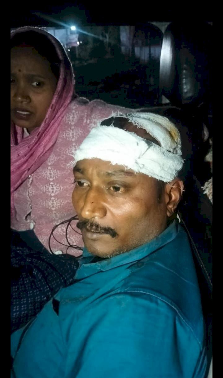 रायबरेली-राहगीर और कुत्ते को बचाने में अनियंत्रित हुई वैन, गुमटी से टकराई